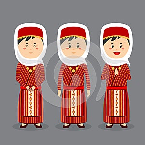 Armenians Character with Various Expression