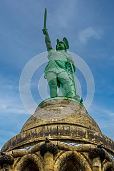 Arminius Monument in teutoburg forest in westfalia near Detmold Hermannsdenkmal cheruscian