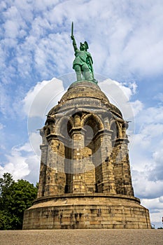 Arminius Monument in teutoburg forest in westfalia near Detmold Hermannsdenkmal cheruscian