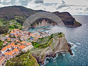 Armintza, fishing village of the Basque Country, Spain.