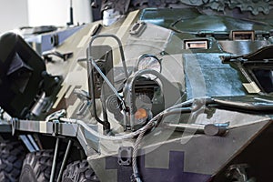 Armor and attachments armored closeup