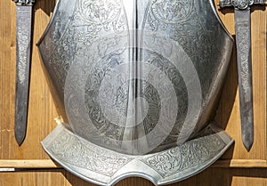 Armor breastplate, Toledo, Spain photo