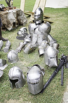 Armor medieval weapons