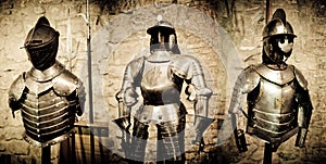 Armor in museum