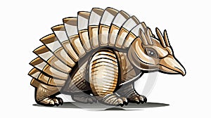 Armored and Shape-Changing Armadillo Symbol photo