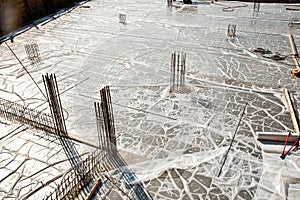 Armoring at the building site