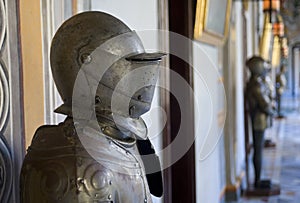 Armour in the President's Palace, Malta.