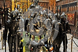 Armour suits in Ricardo Brennand institute