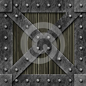Armoured box generated texture