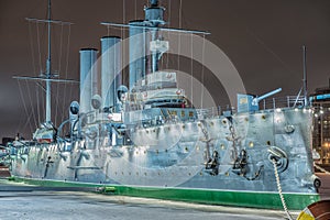 Armoured cruiser Aurora, St.Petersburg, Russia