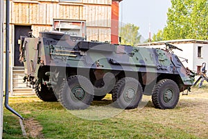 Armoured personnel carrier from german army