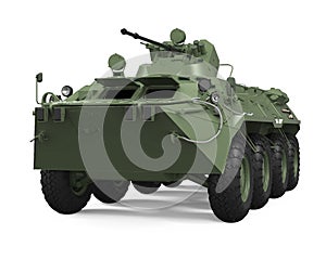 Armoured Personnel Carrier Isolated