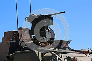 Armoured vehicle close up