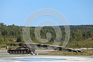 Armoured vehicle-launched bridge (AVLB)