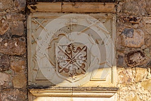 Arms of Dominican priests at Cuilapam , Mexico