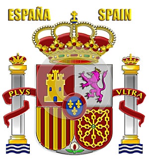 The arms of Spain photo