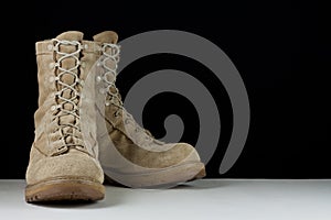 Army Combat Boots - Angle photo