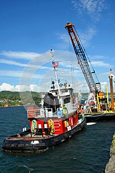 Army Corps of Engineers Tug Boat