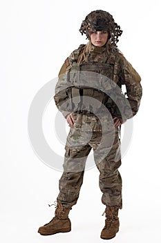 Army girl 3