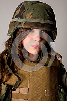 Army girl