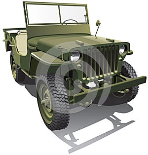 Army jeep photo