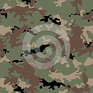 Army military camouflage seamless pattern