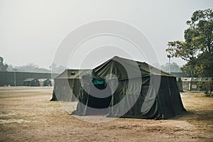 the Army military camp, nobody, anywhere in the world