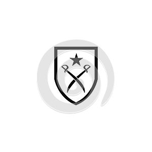Army millitary icon vector illustration
