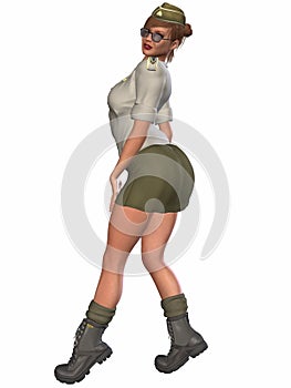 Army Pinup Girl