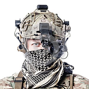 Army Ranger in field Uniforms