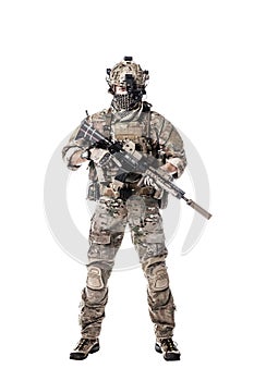 Army Ranger in field Uniforms