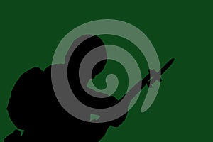 Army Solider Silhouette
