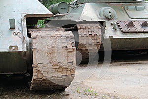 Army tank - idler wheel