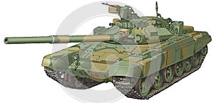 The army tank T-90