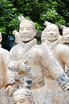 Army of terracotta warriors