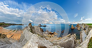 Arnia Beach coastline landscape photo