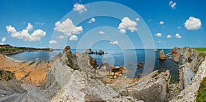 Arnia Beach coastline landscape photo