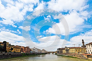 Arno river in Florence