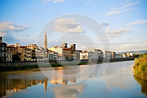 Arno river in Florence