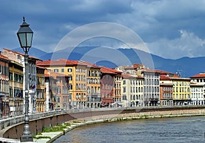 Arno River in Florence, Italy