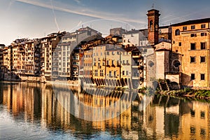 Arno river in Florence