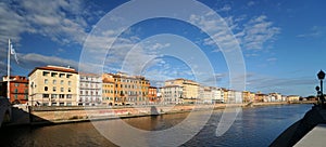 Arno River in Pisa