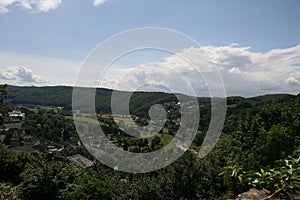 Arnsberg landscape of the forest.