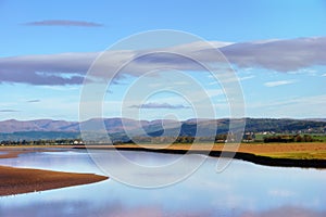 Arnside shore & Lake District Fells photo