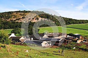 Arnside Tower farm.