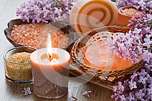 Aroma candle photo