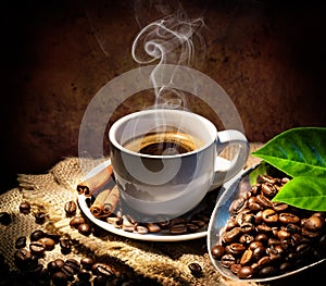 Aroma And Taste In Traditional Coffee