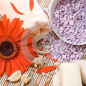 Aromatherapy and beauty treatment.