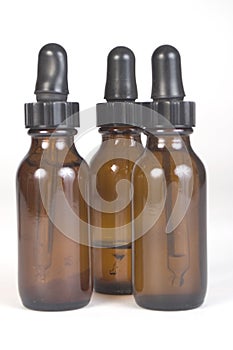 Aromatherapy Brown Bottles