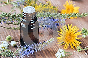 Aromatherapy with essential oils from citrus herbs and flowers.